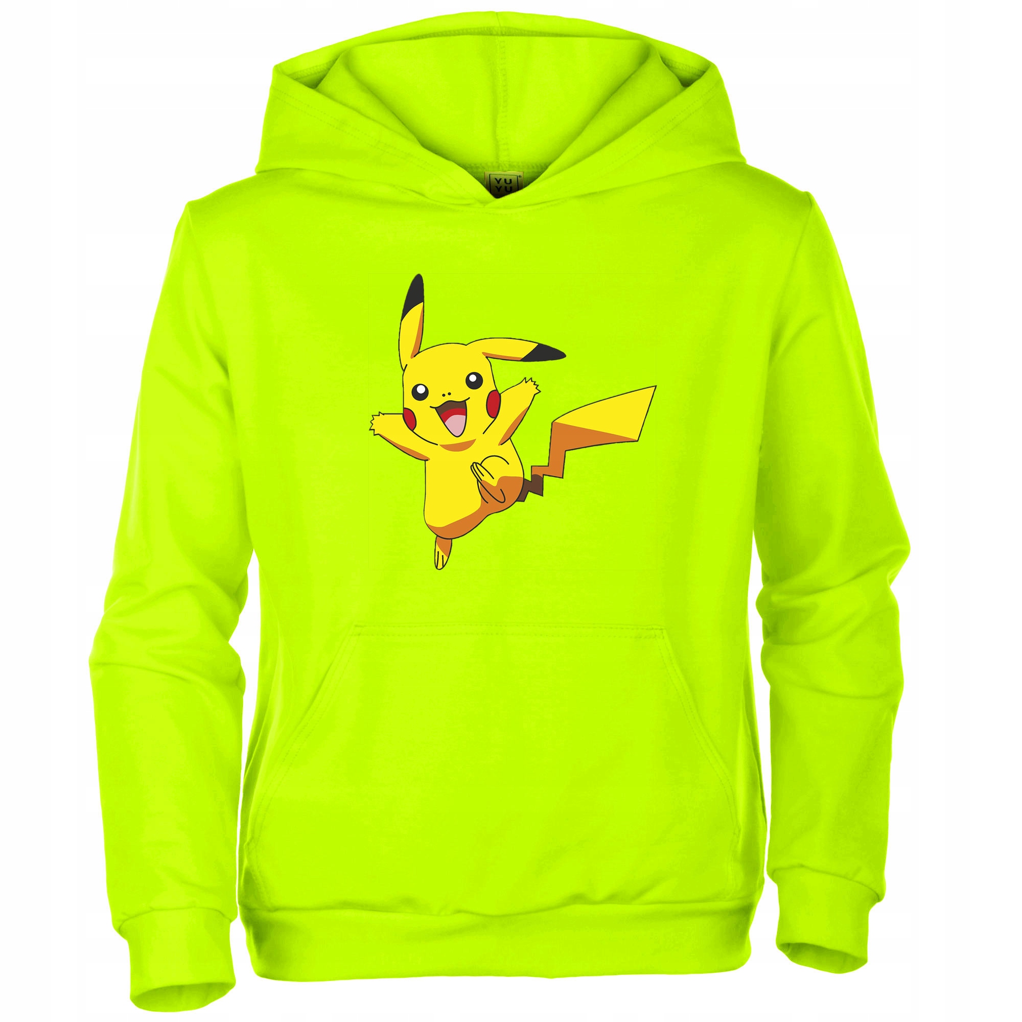 

Bluza Limonka Kaptur Kieszeń Pikachu 152/158
