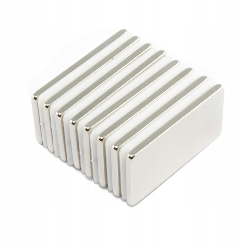 

Mpł 30x15x2 magnes neodymowy magnesy 10szt.