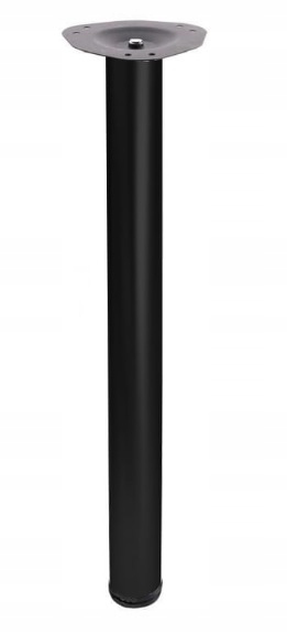

Noga do stołu/biurka z regulacją, czarny, 710 mm