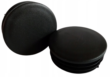 Zaślepka na profil zatyczka rur Fi 55 CZARNA Kolor czarny