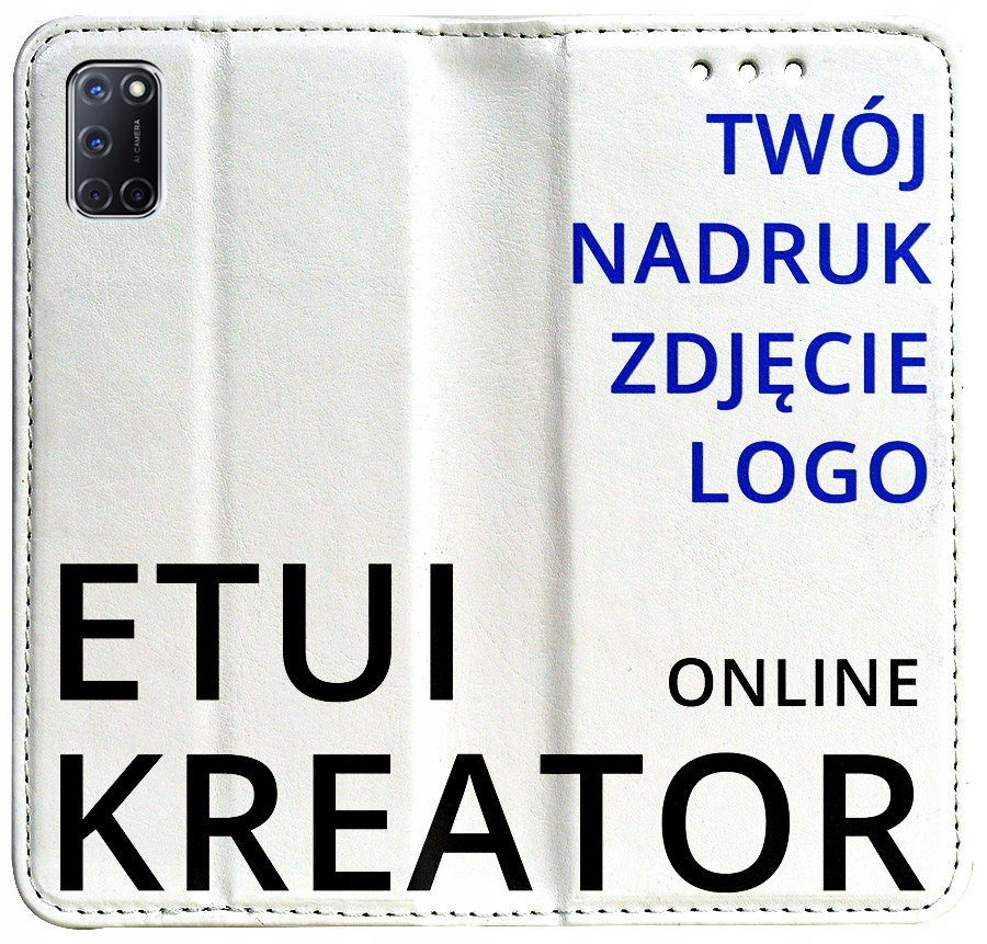 

Etui Portfel Kreator Nadruk Do Oppo A52