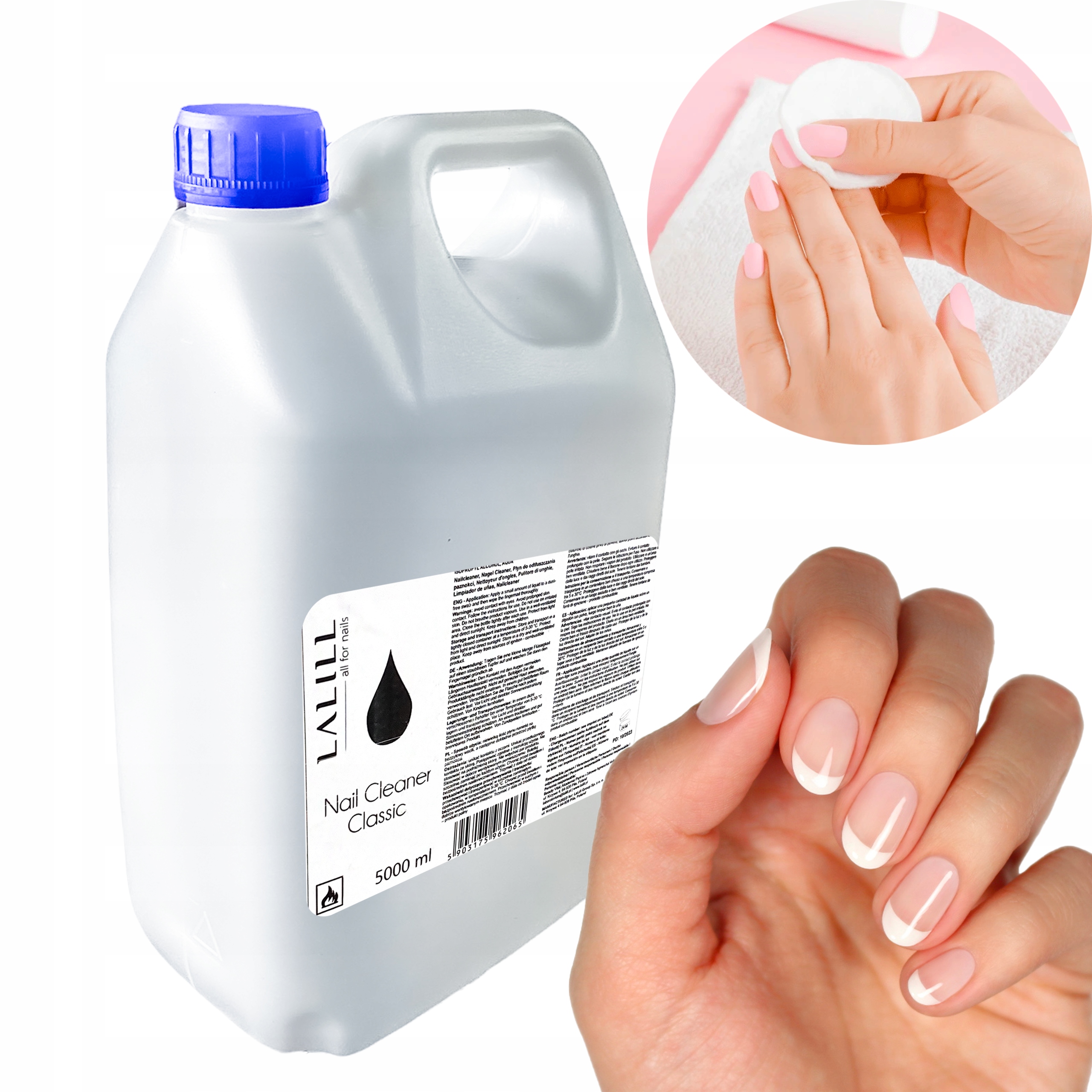 Lalill Odmašťovač Kosmetický Na Nehty 5 L