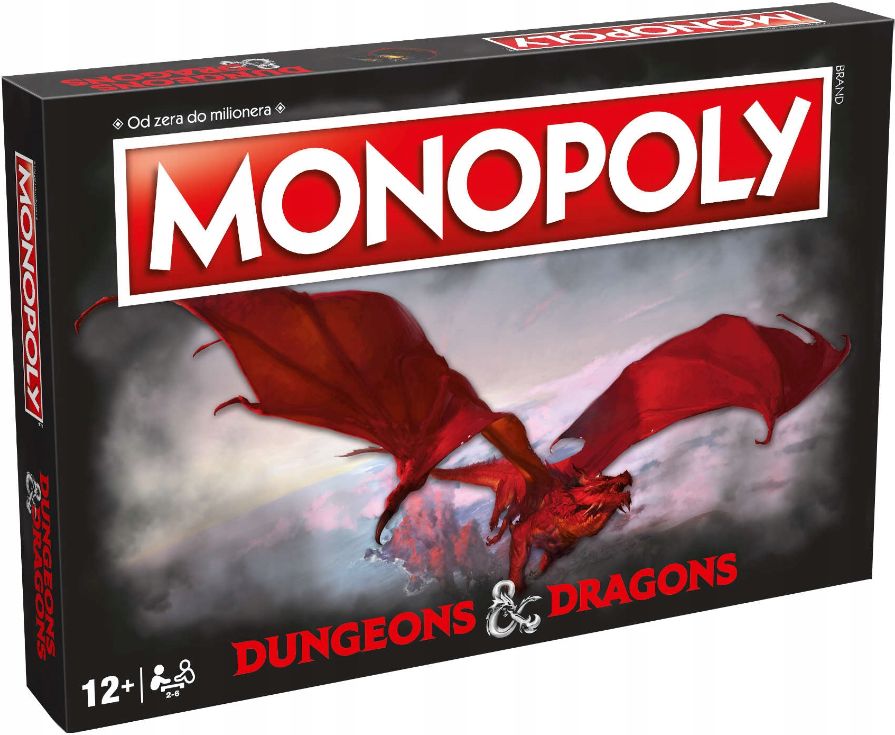 Gra Monopoly: Dungeons And Dragons pełne wydanie Pl