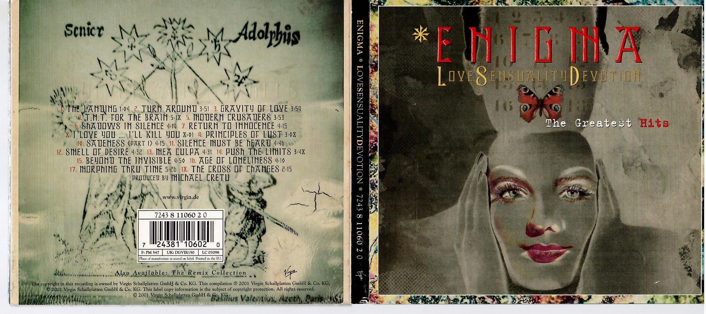 Enigma love sensuality devotion the greatest hits 2001. Энигма the greatest hits. Энигма the greatest hits. Enigma love sensuality devotion the greatest hits 2001. ".