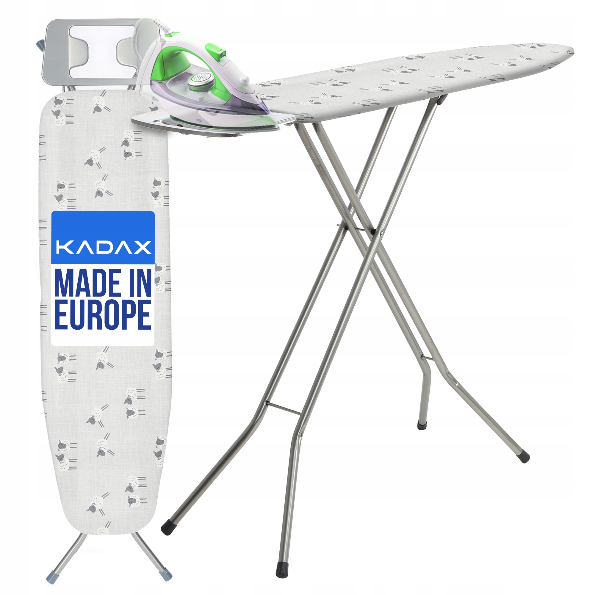 Levně Žehlicí Prkno 110x30 cm, Skládací, S Držákem Na Žehličku, Malé, Pevné