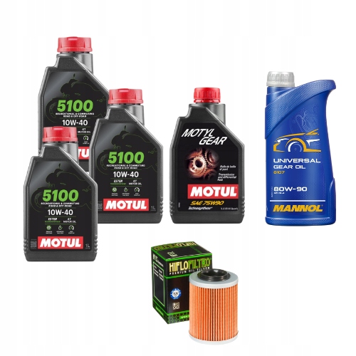 Olejový/prehľadový set Odes Assailant 800, Rm 800 4x4 servisný