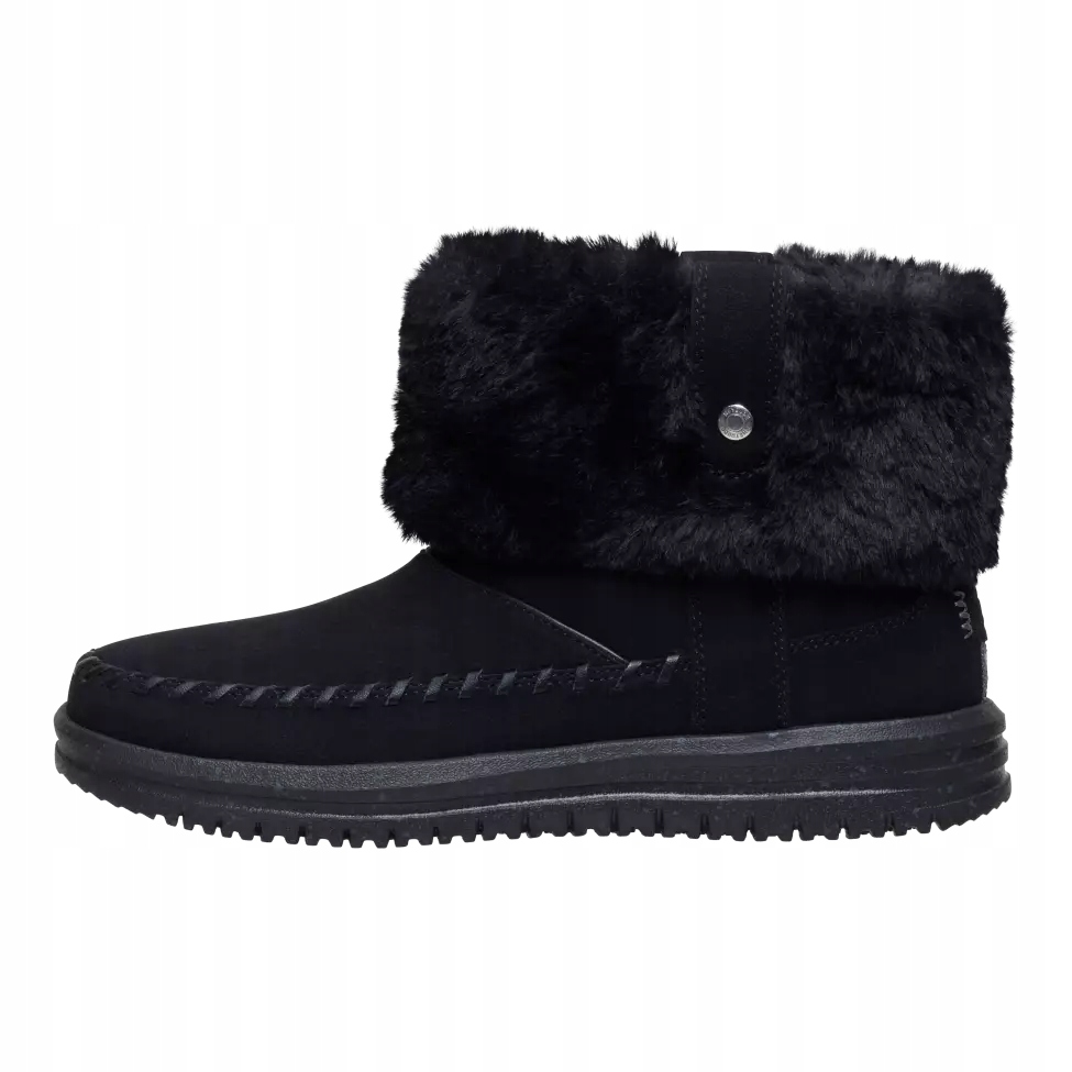 HeyDude Dámské teplé boty Kotníkové Boty Semišové Classic Camden Cuff Cozy 41