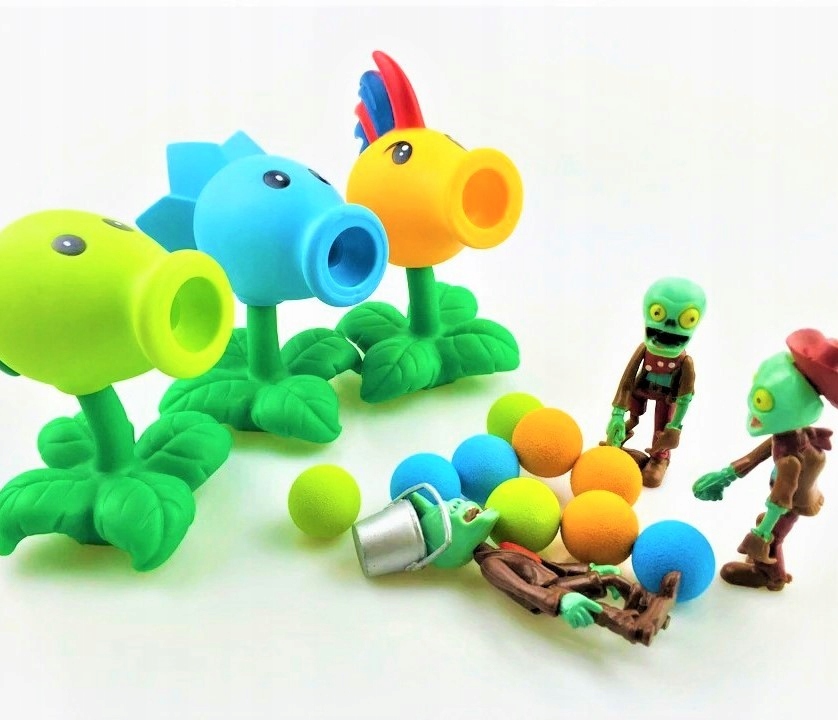

PvZ zabawki Plants vs Zombies figurki strzelające