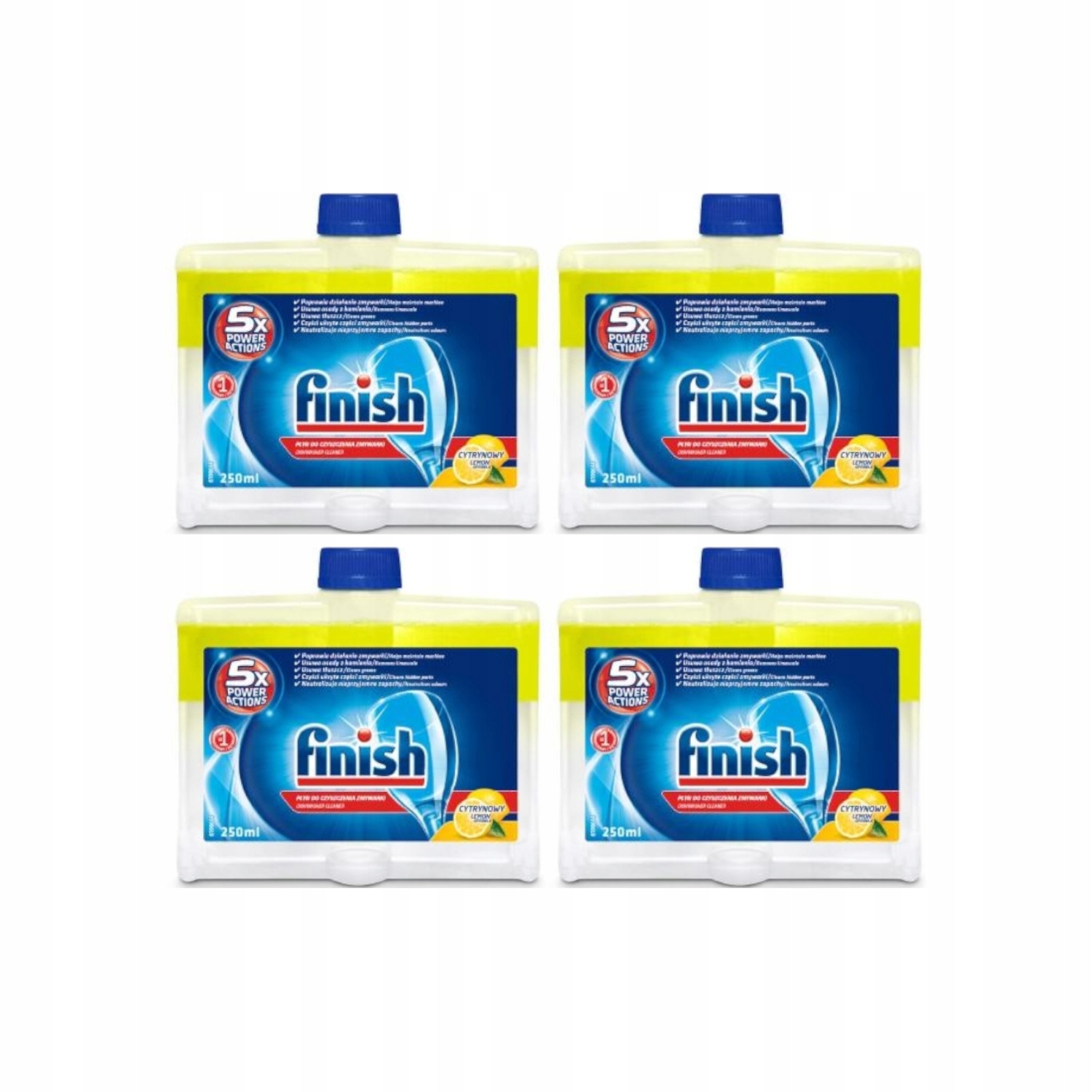 

Finish Płyn do czyszczenia zmywarki Lemon 4x250 ml