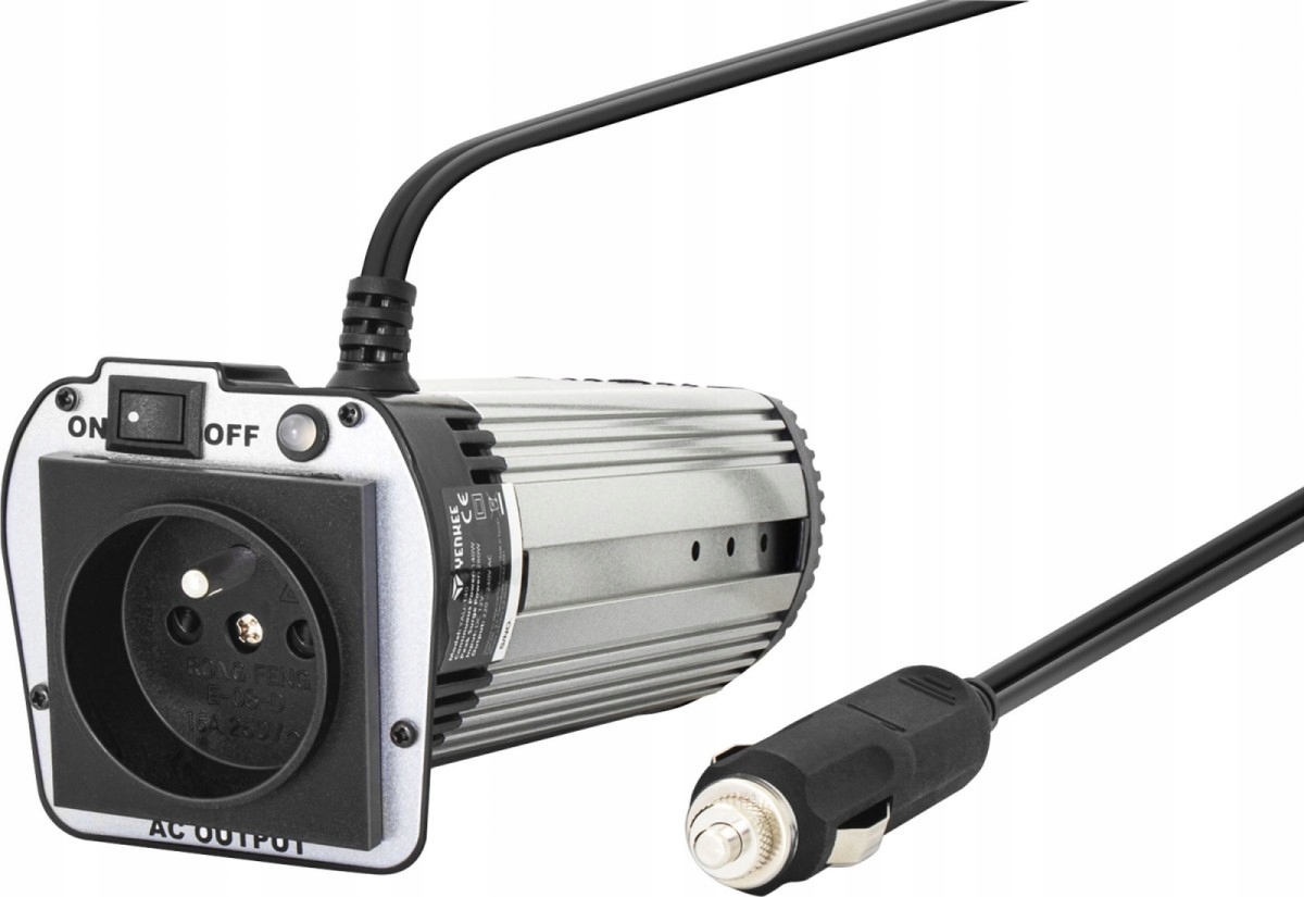 Yenkee Automobilový menič max 280 W 12 V/240 V