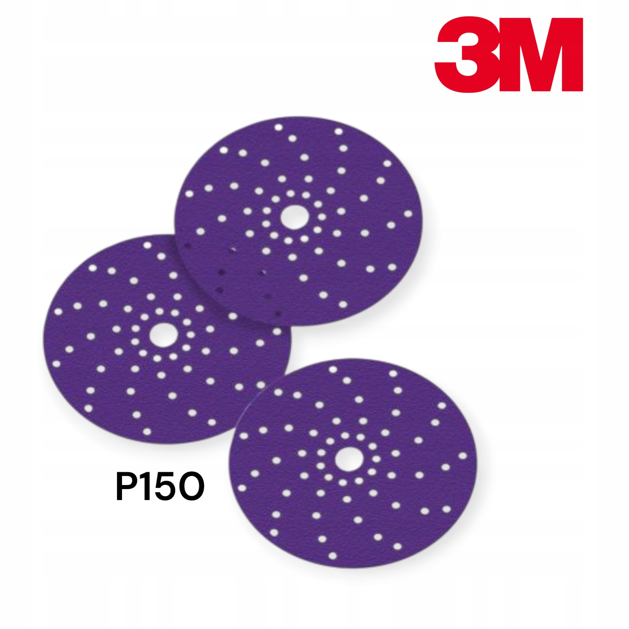3m 51421 Brúsny disk Cubitron ll Hookit 737U P150 150 mm suchý zips 50kusov