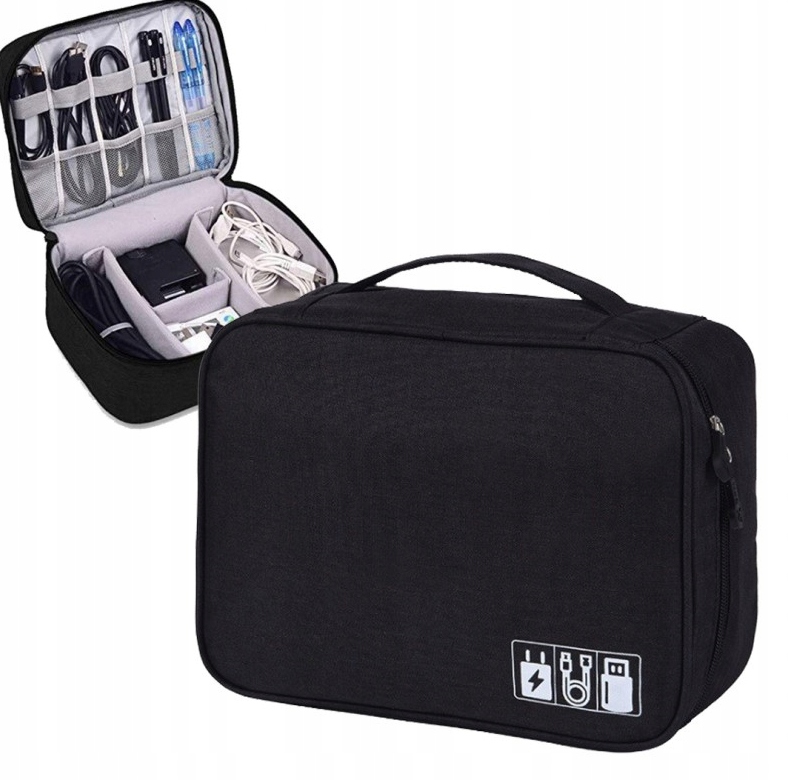 

Organizer Podróżny Torba Na Kable Kosmetyczka Etui