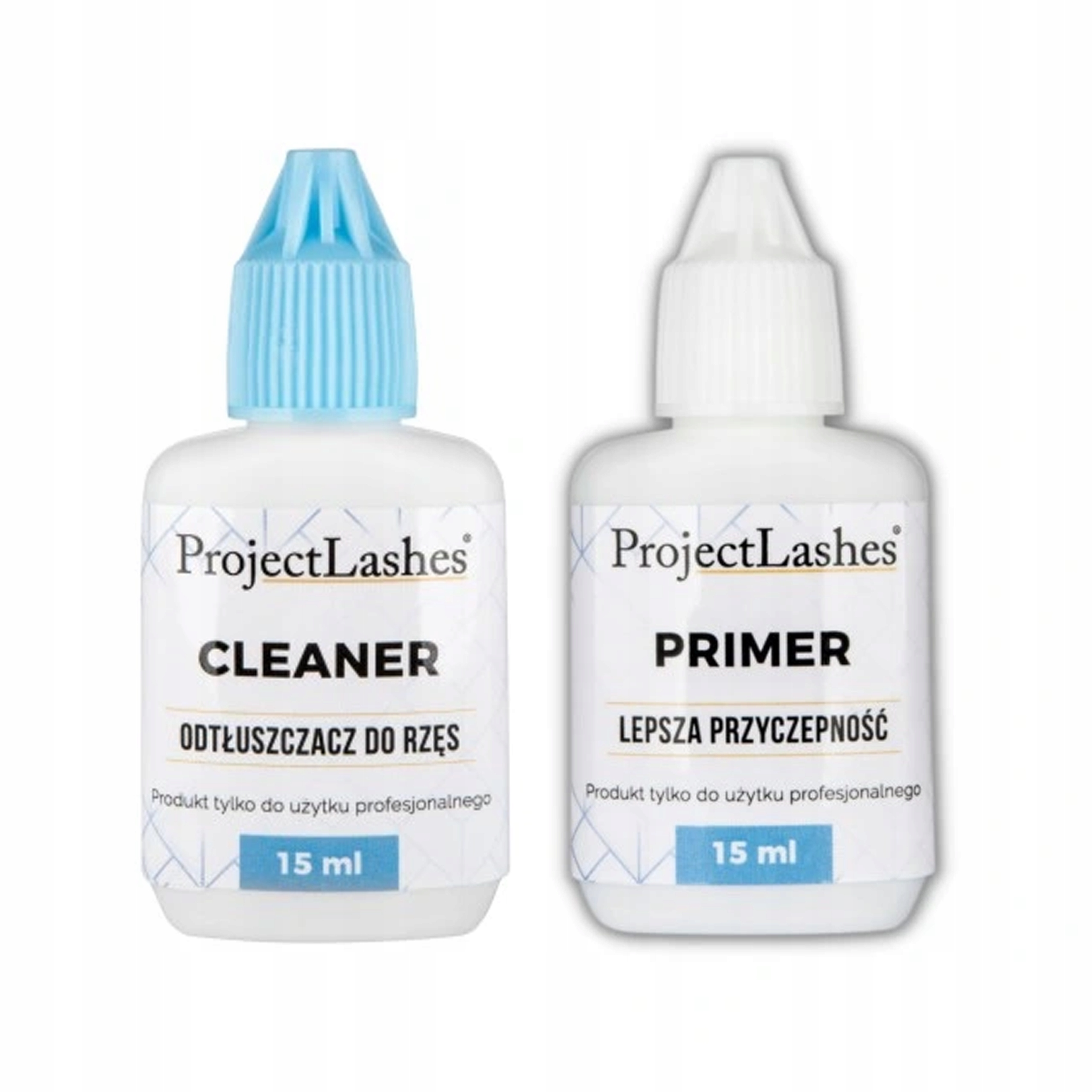 Cleaner i Primer do rzęs ProjectLashes 2x15ml - zestaw
