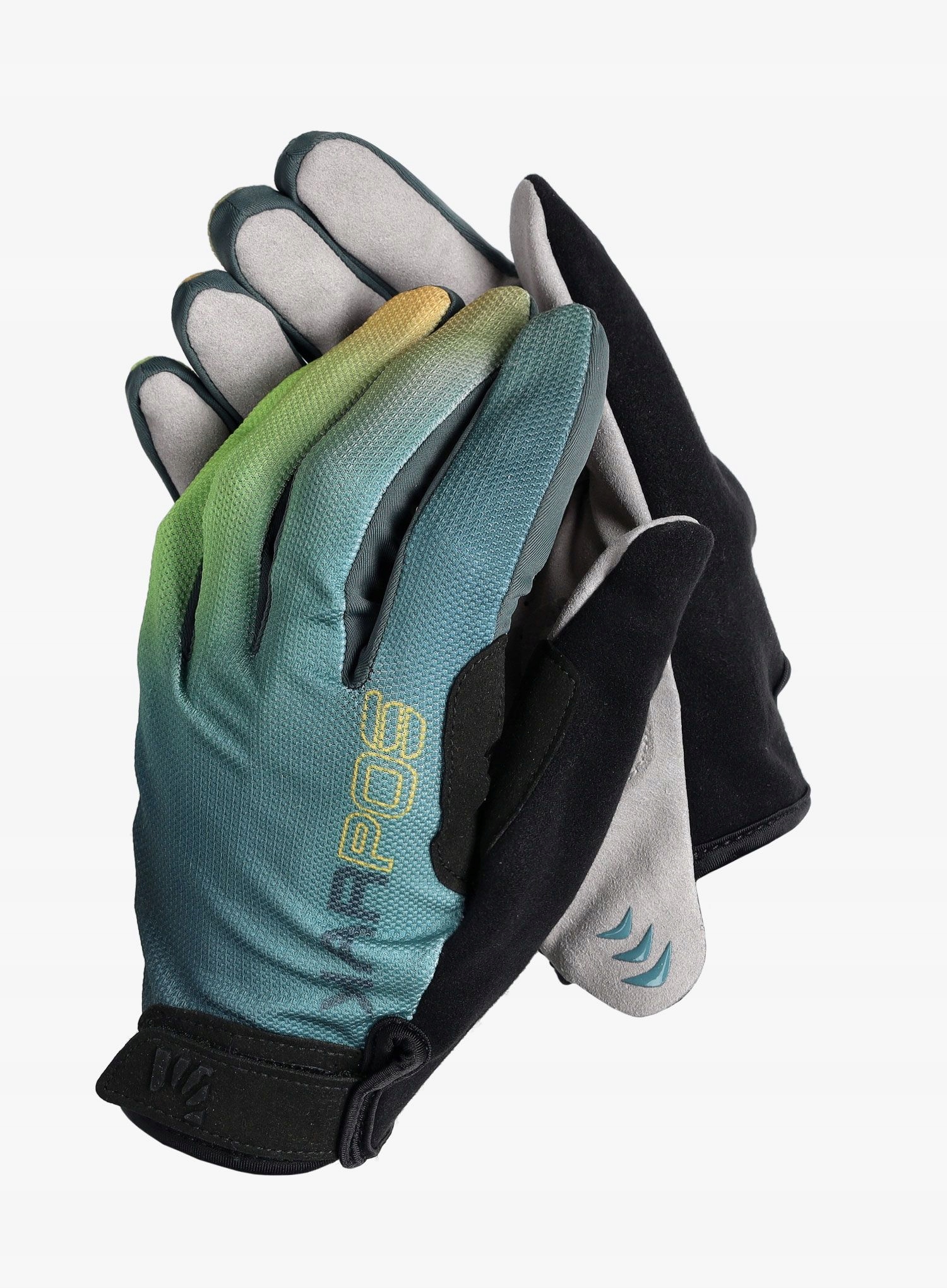 Rękawiczki rowerowe Karpos Federia Glove d.slate/north atlantic/curry S