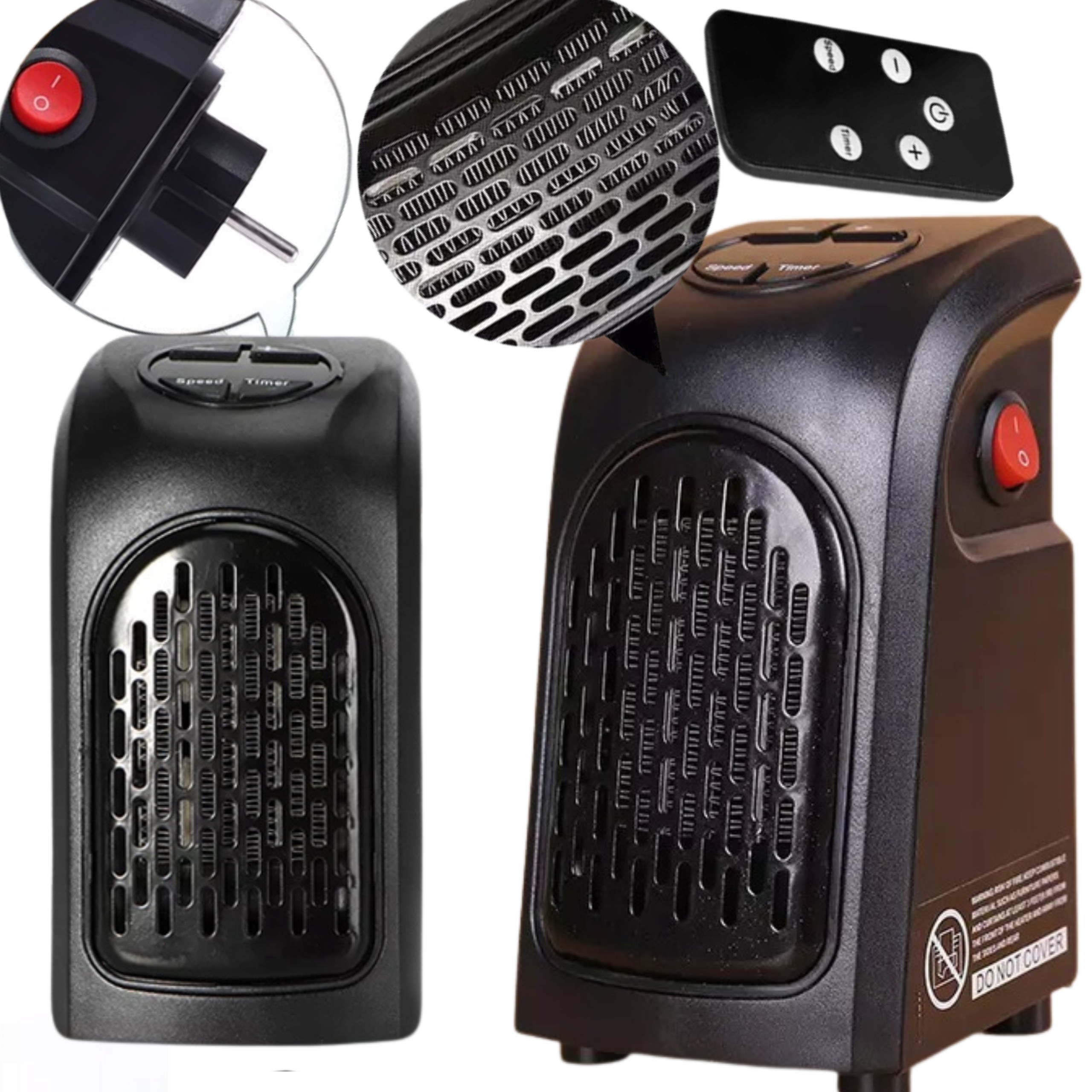 

Mini Grzejnik Elektryczny Heater Farelka Pilot