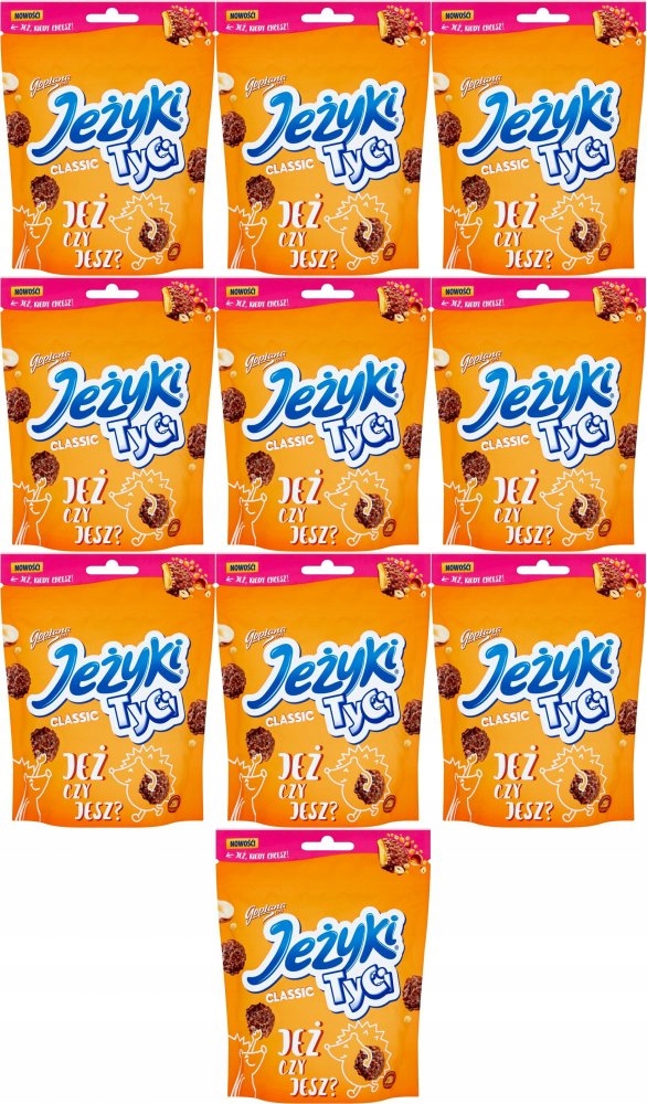 Jeżyki Tyci Classic Kruche Ciastka 100g Goplana x10