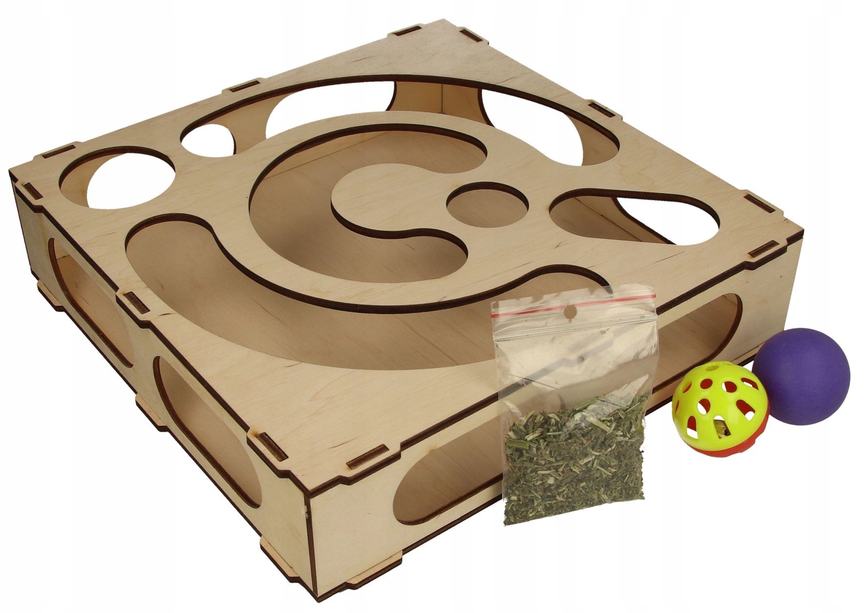 

Zabawka Dla Kota Interaktywna Z Piłkami+kocimiętka