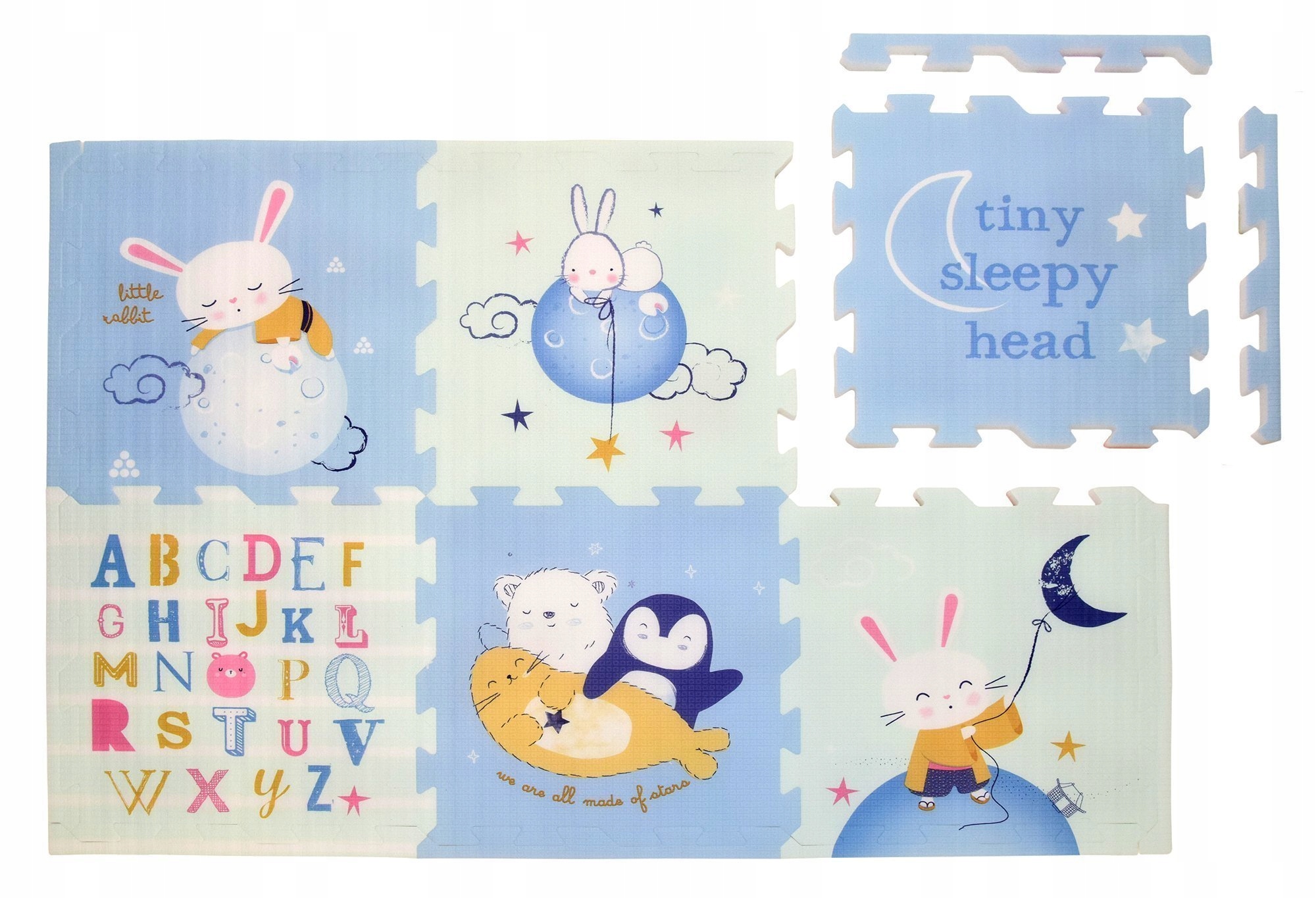 БОЛЬШИЕ ГОЛОВОЛОМКИ ПЕНЫ КОВРИК из пеноматериала 174x116x1,5 СМ