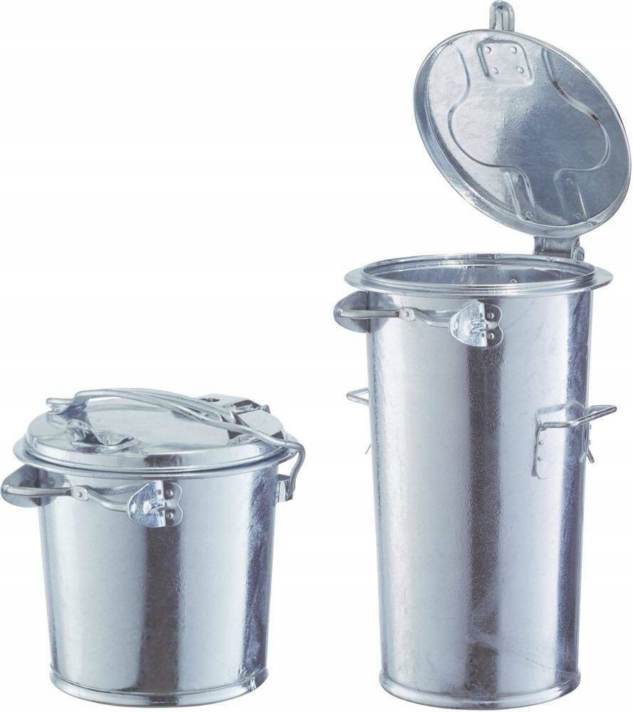 Levně Poj.na smetí, bez kůlu 65 l pozinkované.