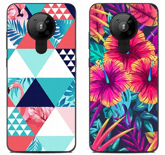 

2 x Etui Silikon Foto Do Nokia 5.3 Szkło