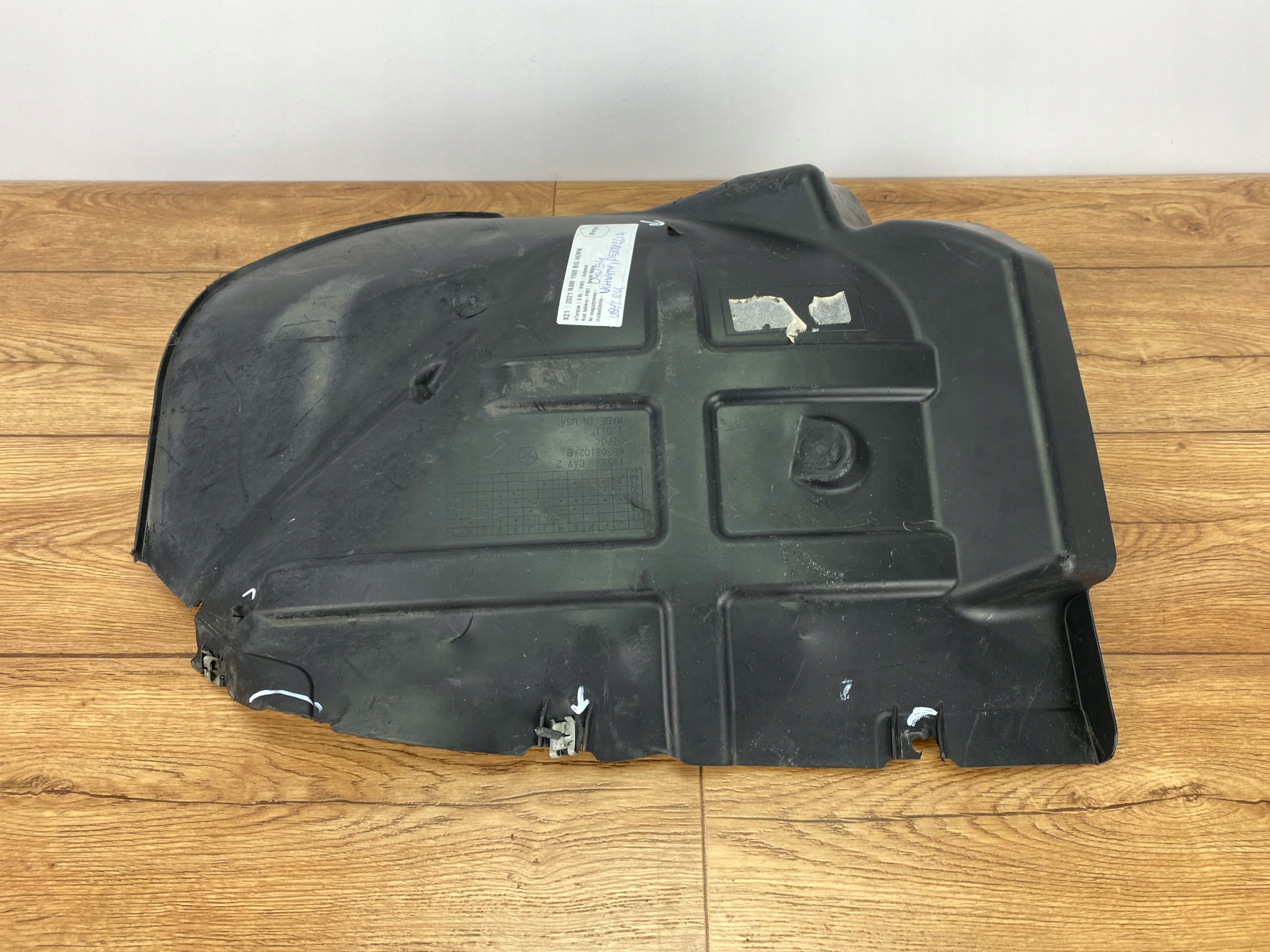 mudguard rear. Dodge Ram 1500 2019+ USA
