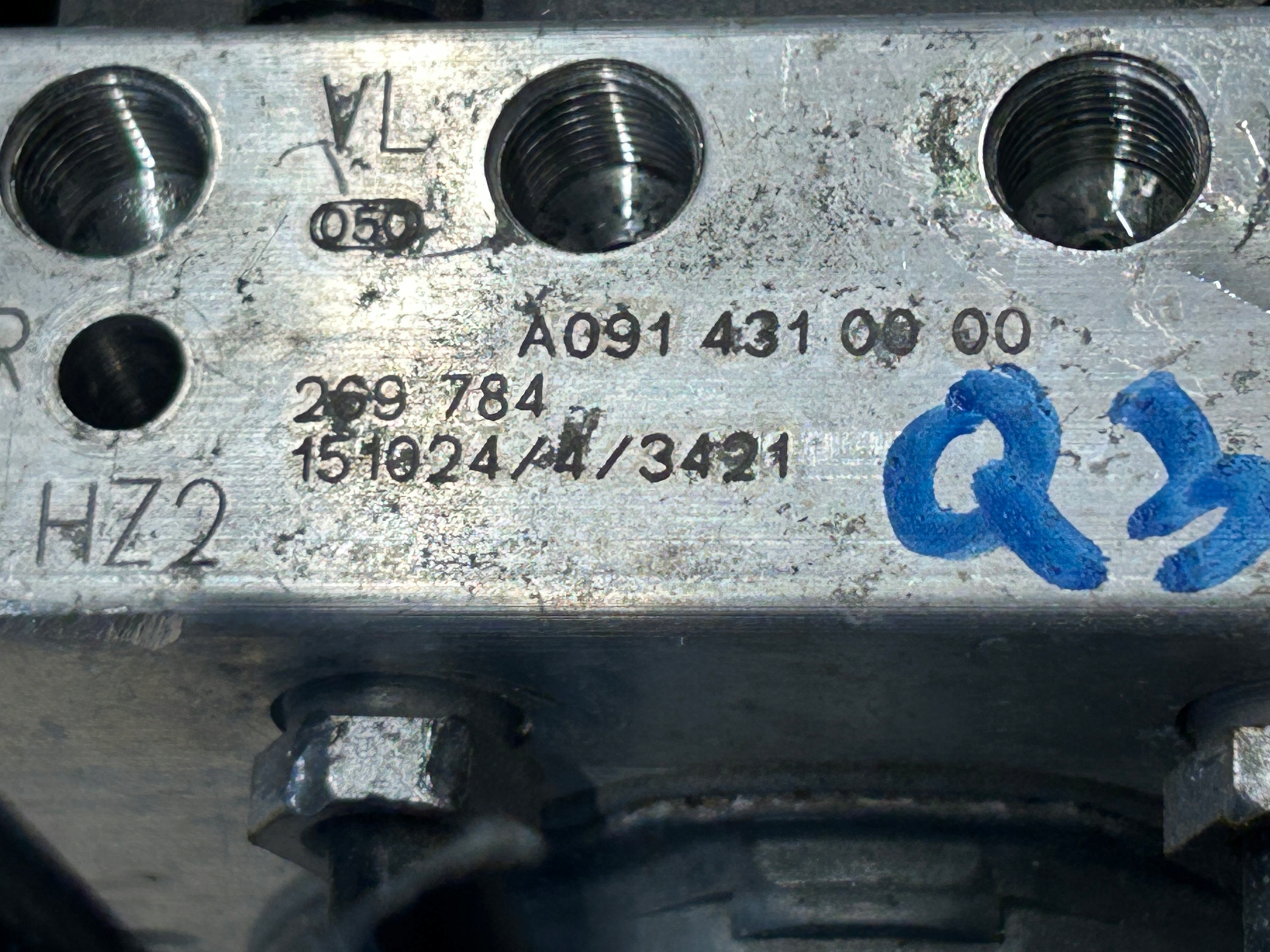 INFINITI Q30 Pompa ABS A0914310000