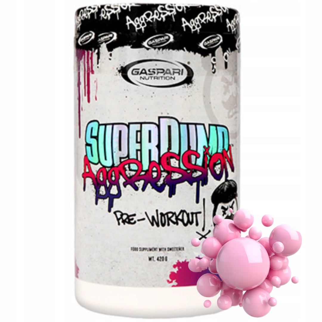 Gaspari Nutrition Pump Aggression 420 g předtréninkovka