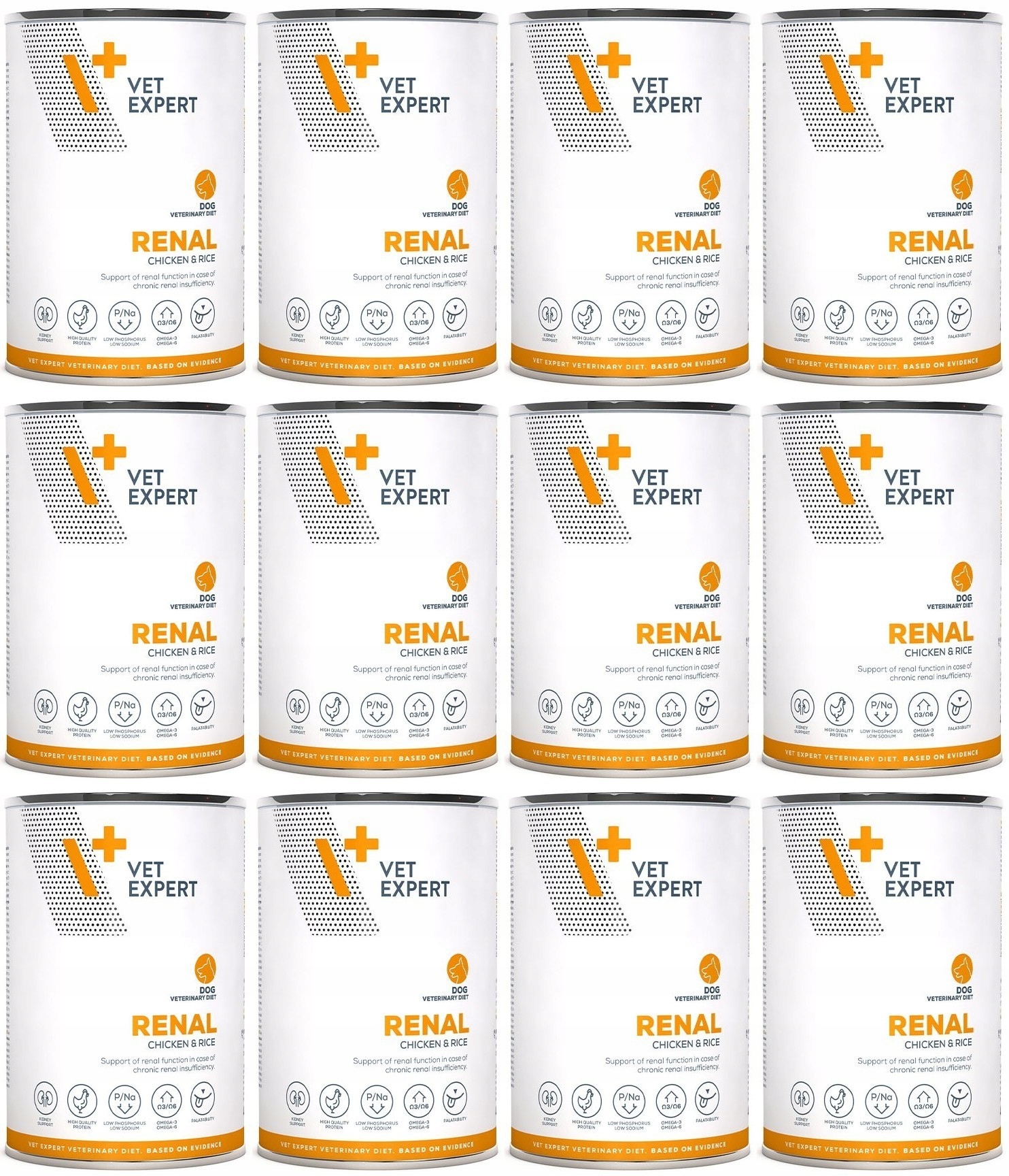 Levně 4T VetExpert Dog Renal Chicken 12 x 400 g