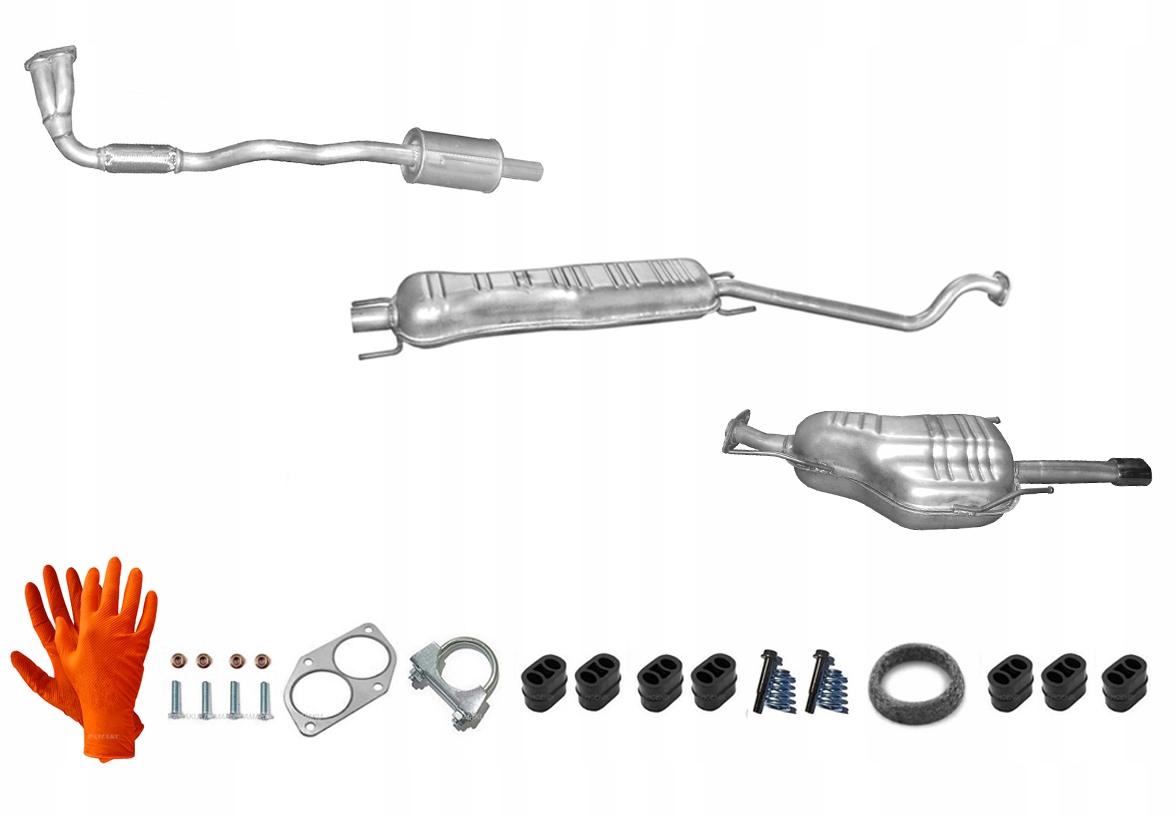 Opel Astra G 1.8i 16V 85kW (1998-2004) Coupe Cabrio Výfukový Systém
