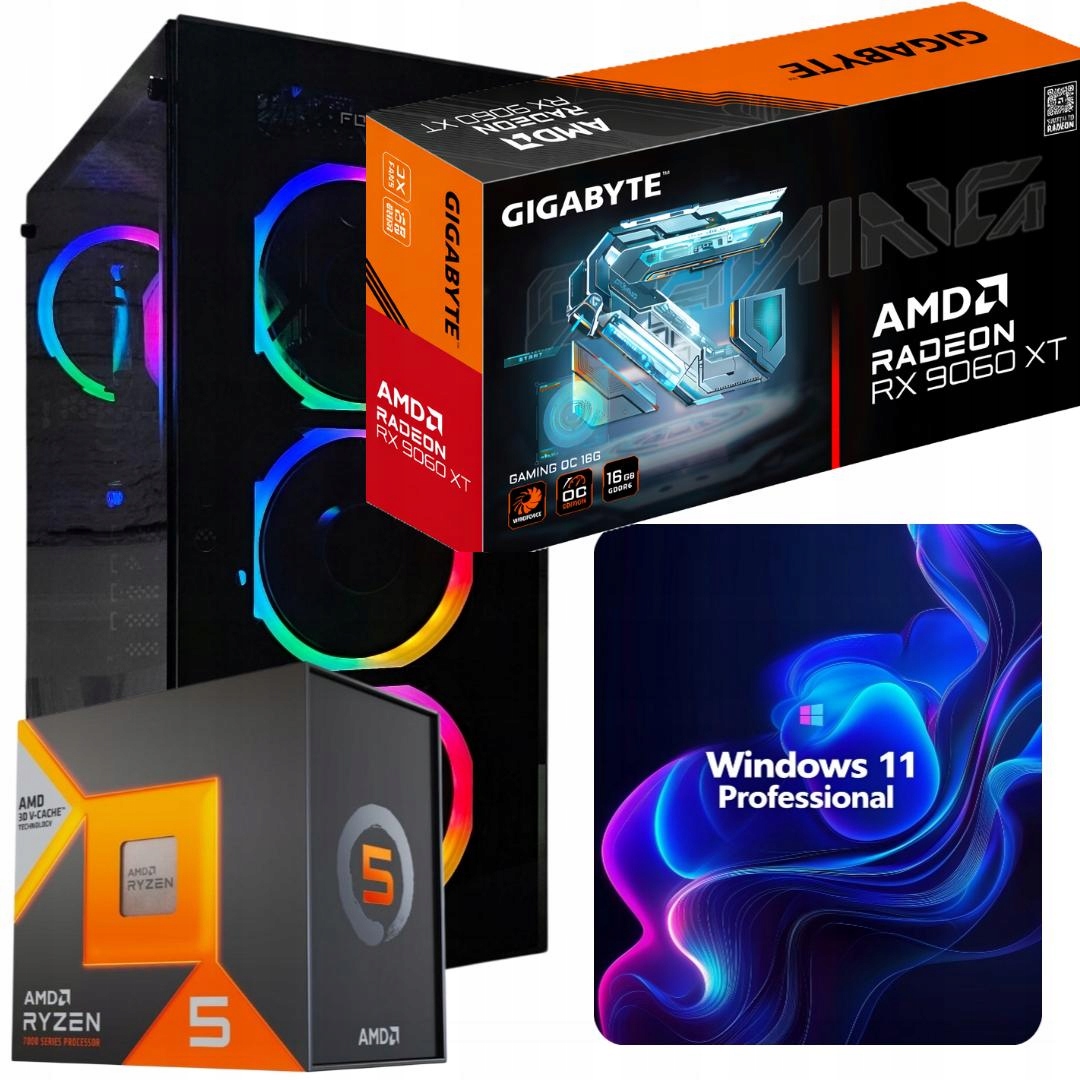 Herní Set Legion R5 7500F/32GB/RX9060XT/1TB SSD/W11