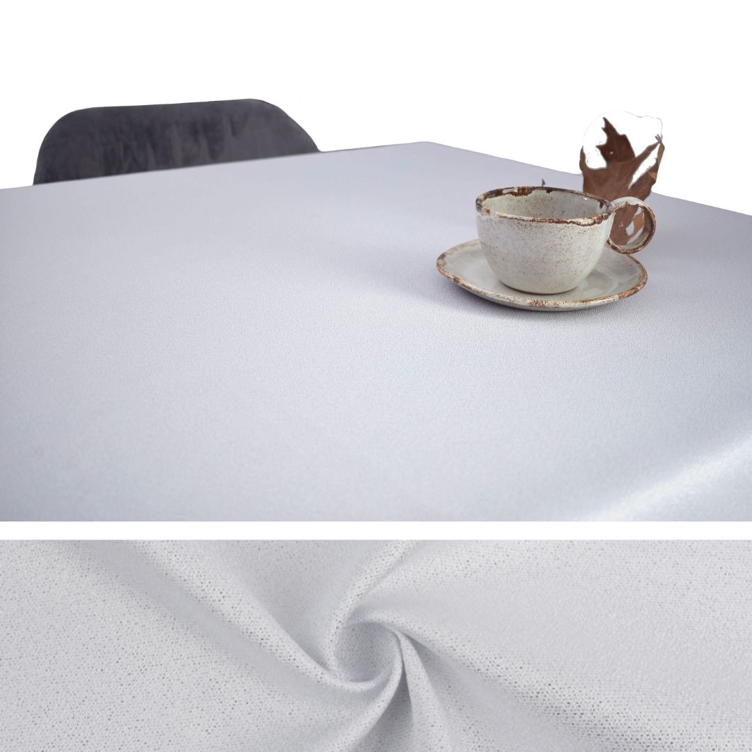 Obrus Odolný Voči Škvrnám Strieborná Biela 140X340 CM Vianoce Štedrý Deň