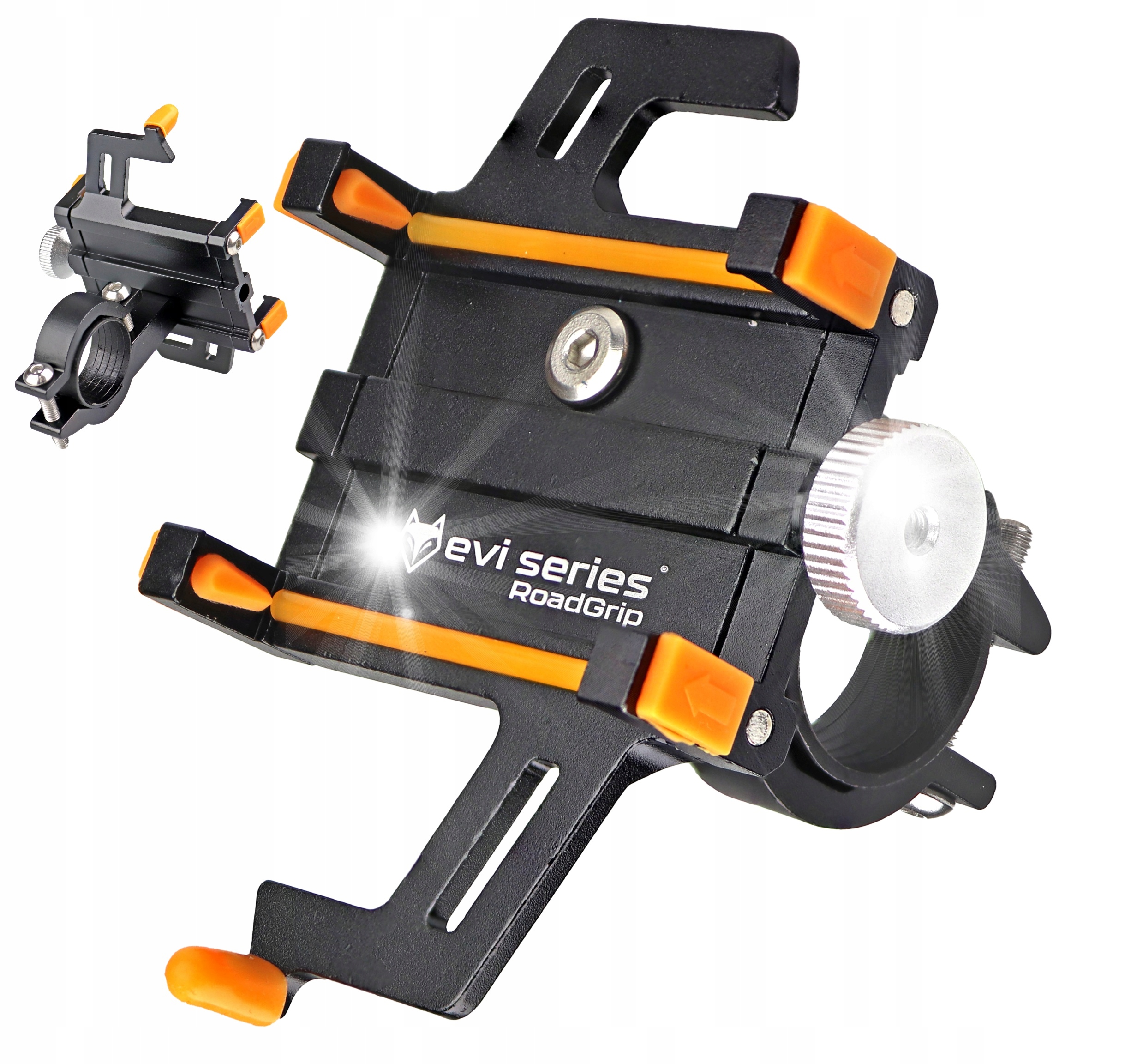 Držák Na Kolo Na Telefon, Řídítka Na Kolo, Hliníkový, Silný, Nastavitelný