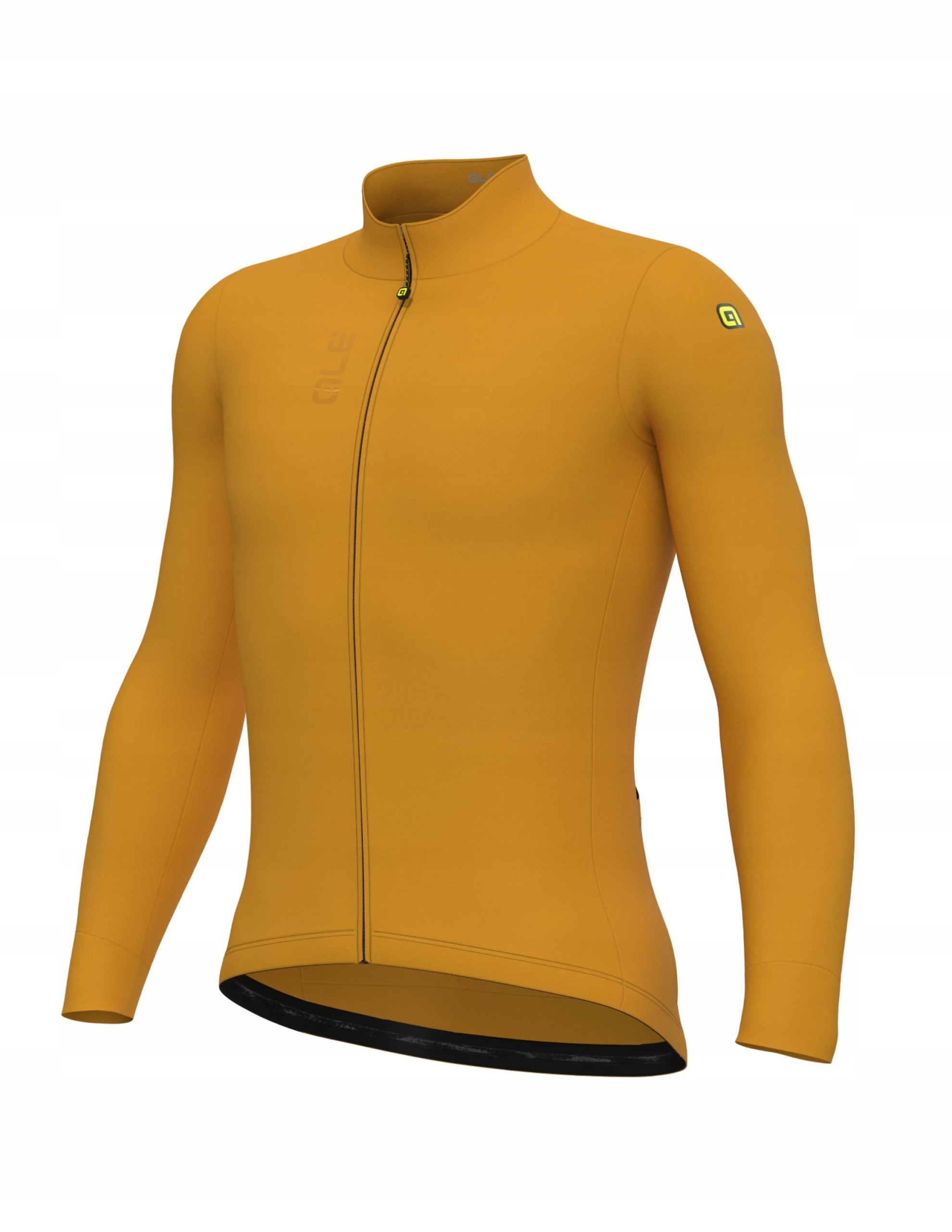 Pánský termo cyklistický Mikina Alé Cycling Solid Fondo 3.0 žlutý XXL