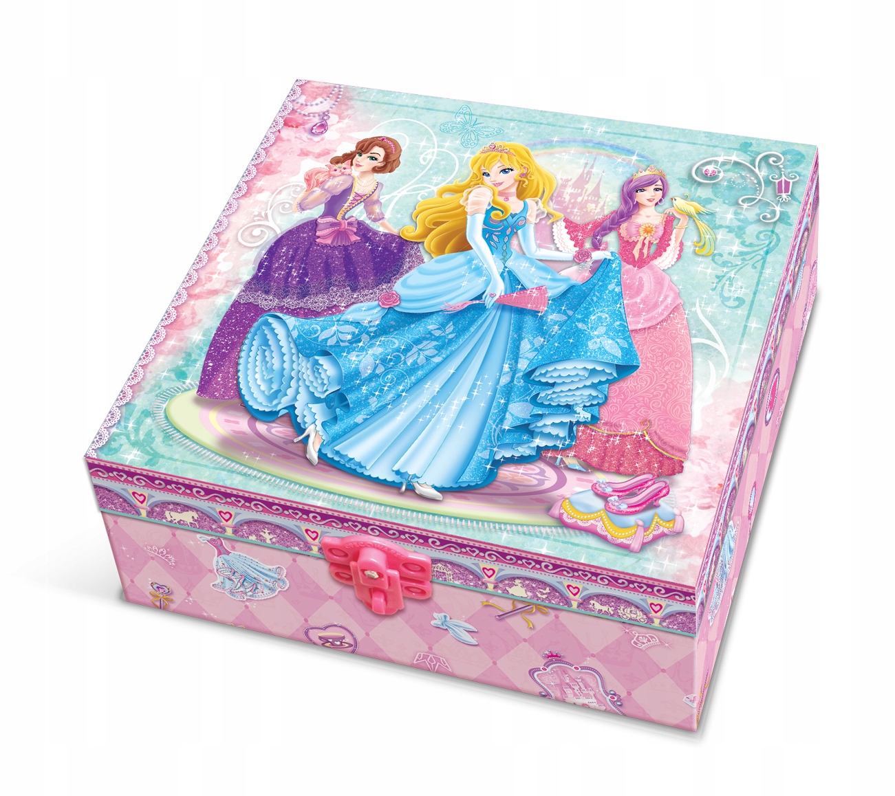 

Szkatułka z akcesoriami, pamiętnik Księżniczki