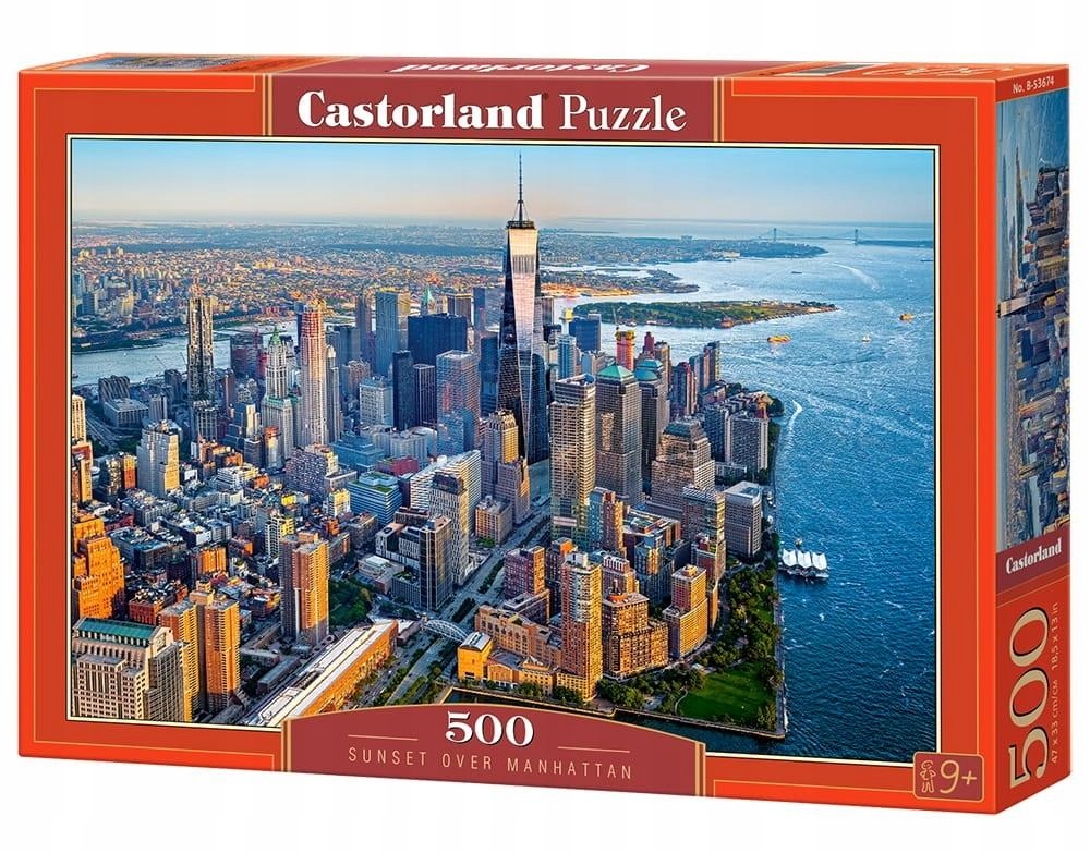 

Puzzle 500 Zachód Nad Manhattanem Castor