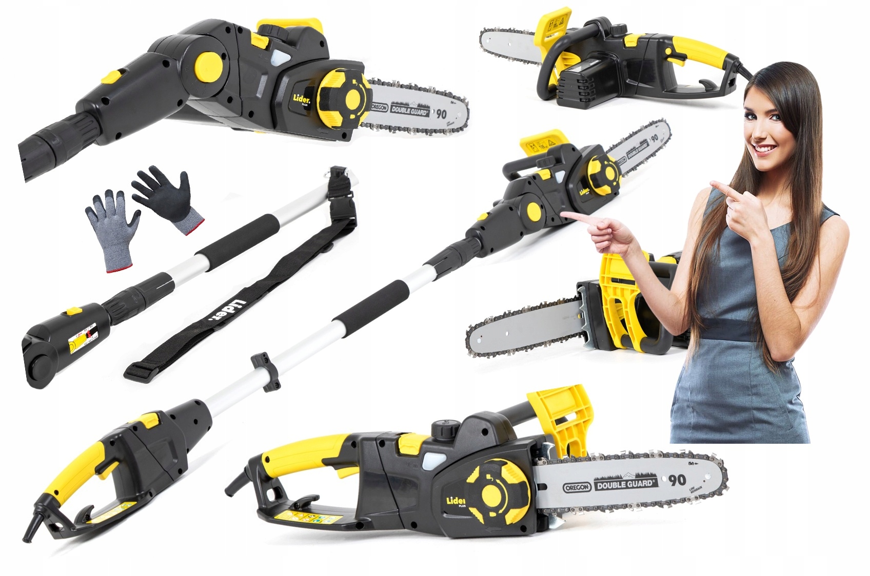 

Pilarka Piła Łańcuchowa Do Gałęzi Na Wysięgniku