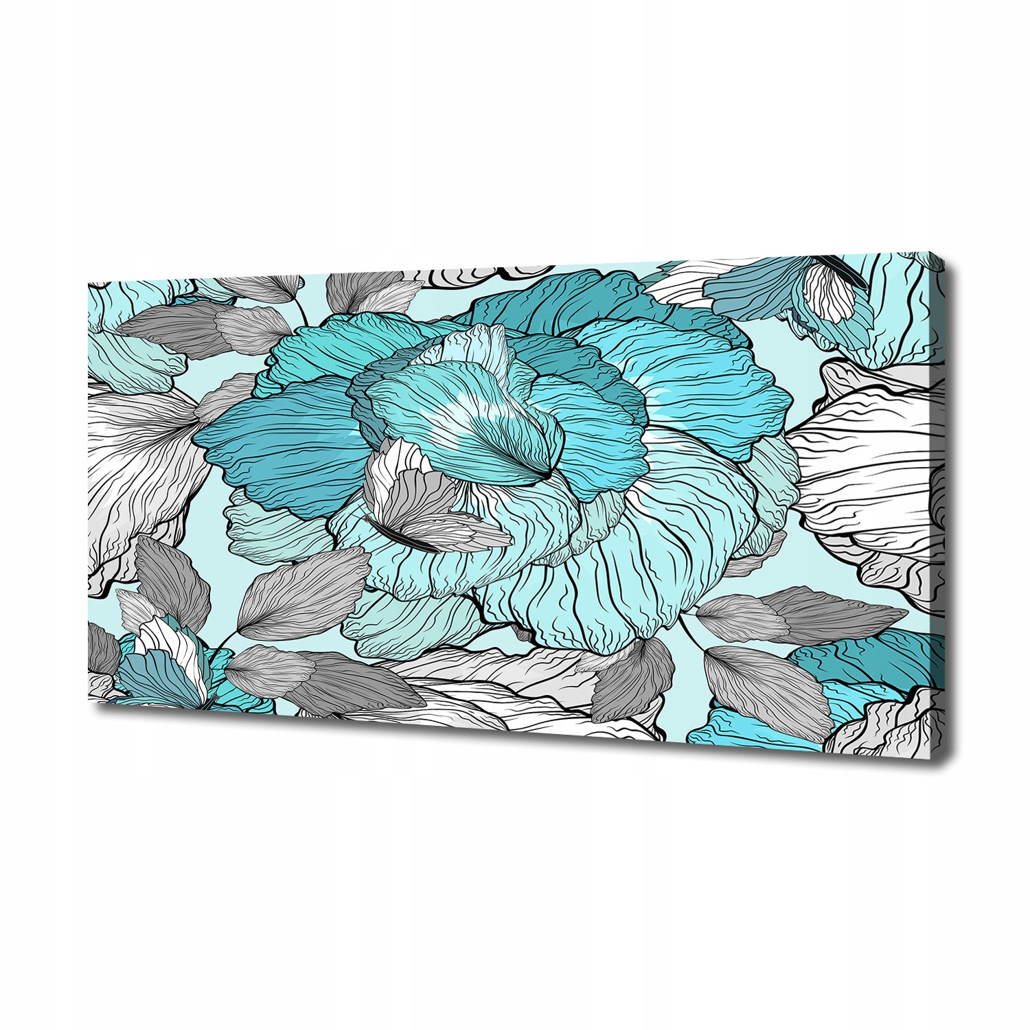 

Foto obraz na płótnie Kwiecisty wzór 140x70 cm