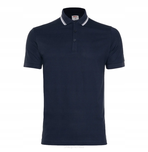 Koszulka tenisowa Wilson Team Pique Polo granat r.XXL
