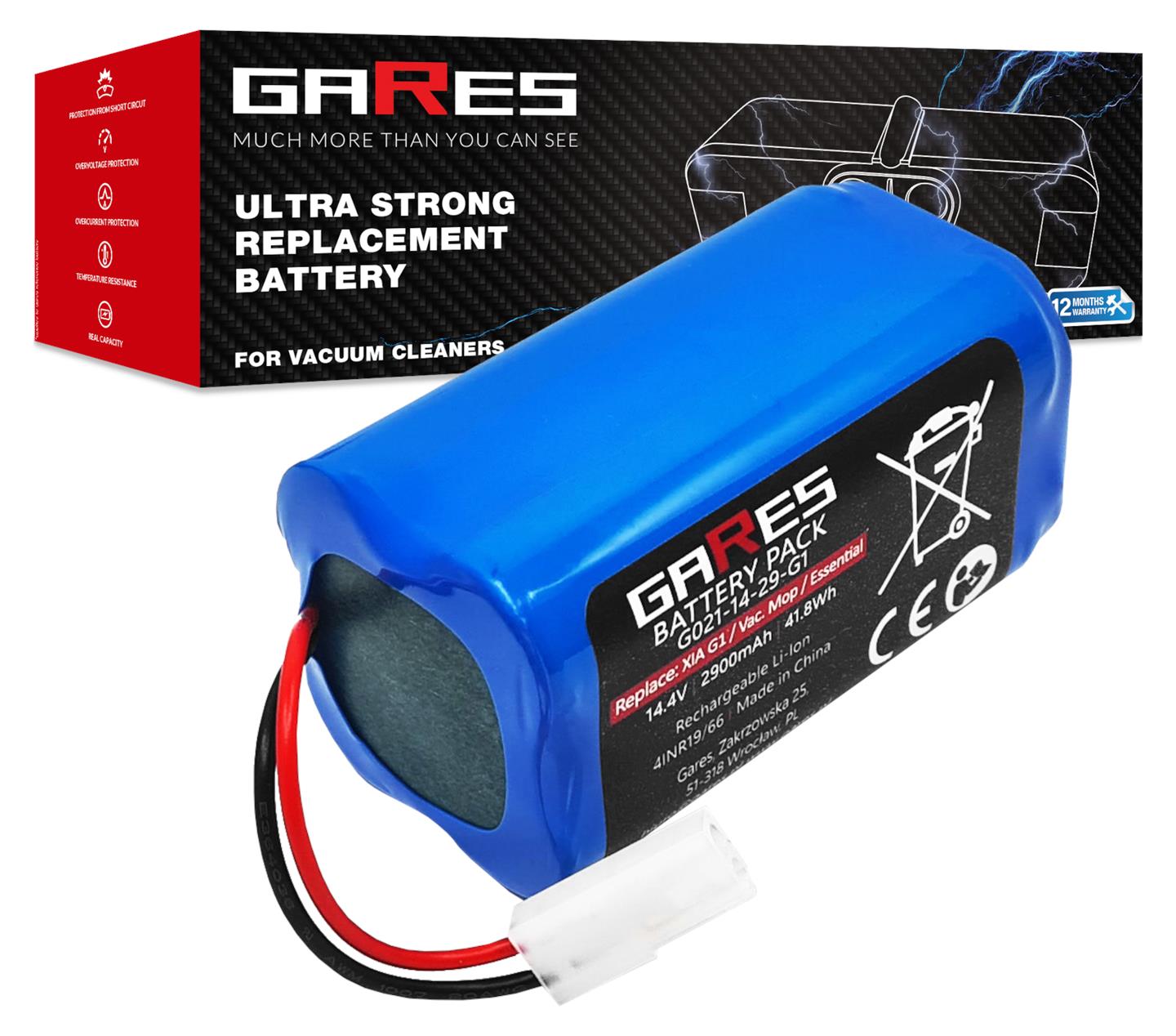 Bateria Akumulator do Xiaomi Mi Mijia G1 MJSTG1 14,4V 2,9Ah