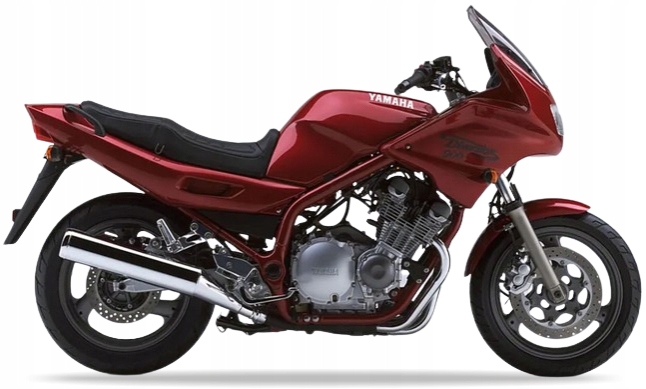 Samolepky Juula Pro Yamaha Xj 900 S Diversion 1997-2002 Červené 2