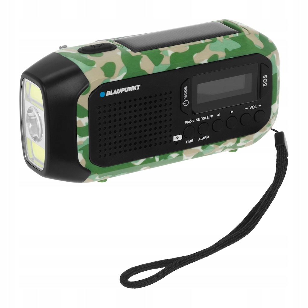 Alarmové rádio Blaupunkt ER20GC Survival Am/fm/sos svítilna Dynamo Solar