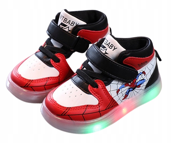 

Adidasy Spiderman buty Led świecące Dziecięce