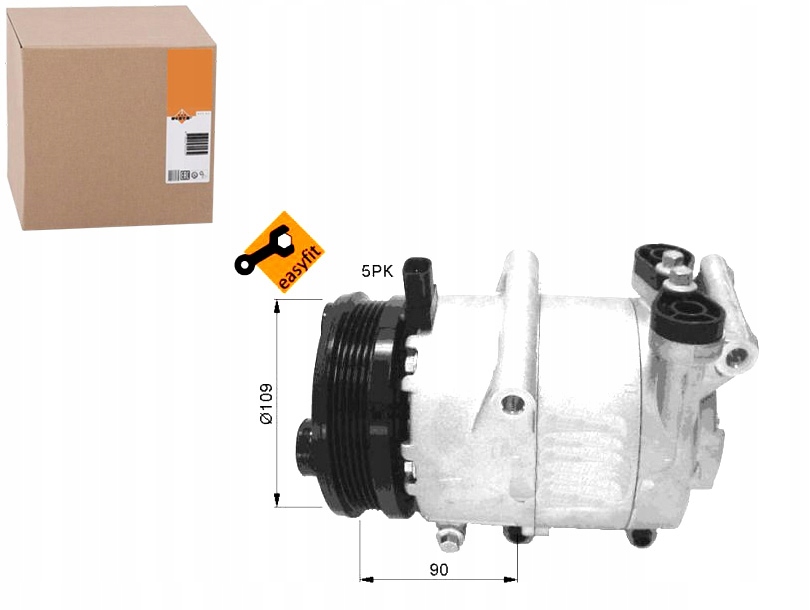 Nrf Kompresor Klimatizace Ford Focus 04- Volvo S4