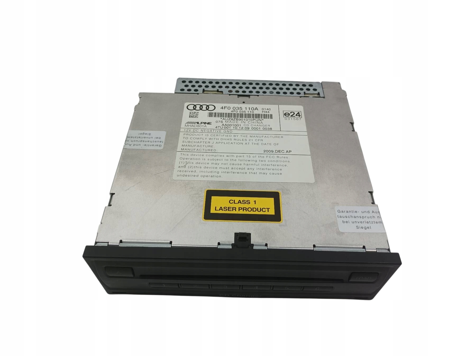 changer 4F0035110A Audi A6 III (2004-2011) C6