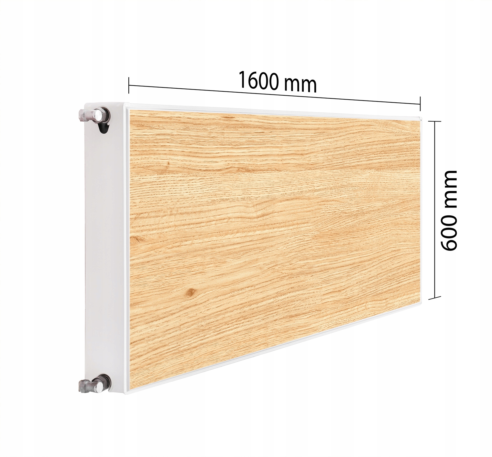 Magnetická Krytka Na Radiátor 160x60 Dřevo Podložka Magnet