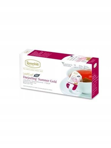 Čaj černý Ronnefeldt Darjeeling Summer Gold v sáčcích