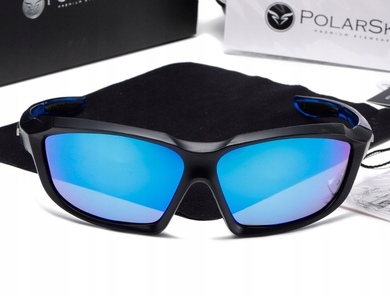 Okulary sportowe PREMIUM POLARIZED rower PolarSky w zestawie — 13