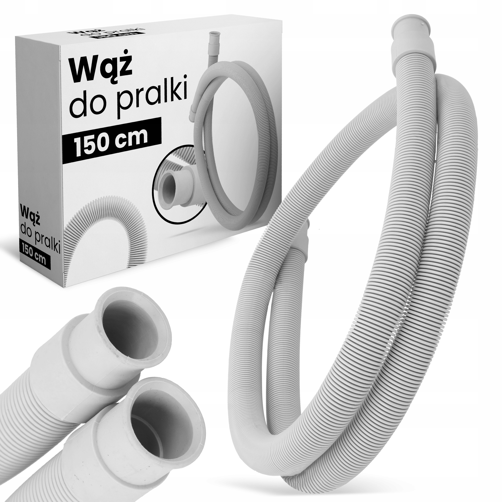 

Wąż Odpływowy Spustowy Odpływ Pralki Zmywarki 1,5m
