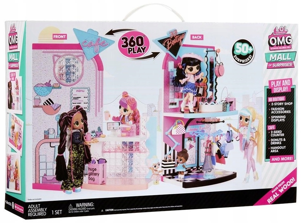 

Lol Surprise Omg 2W1 Butik I Kawiarnia 580652