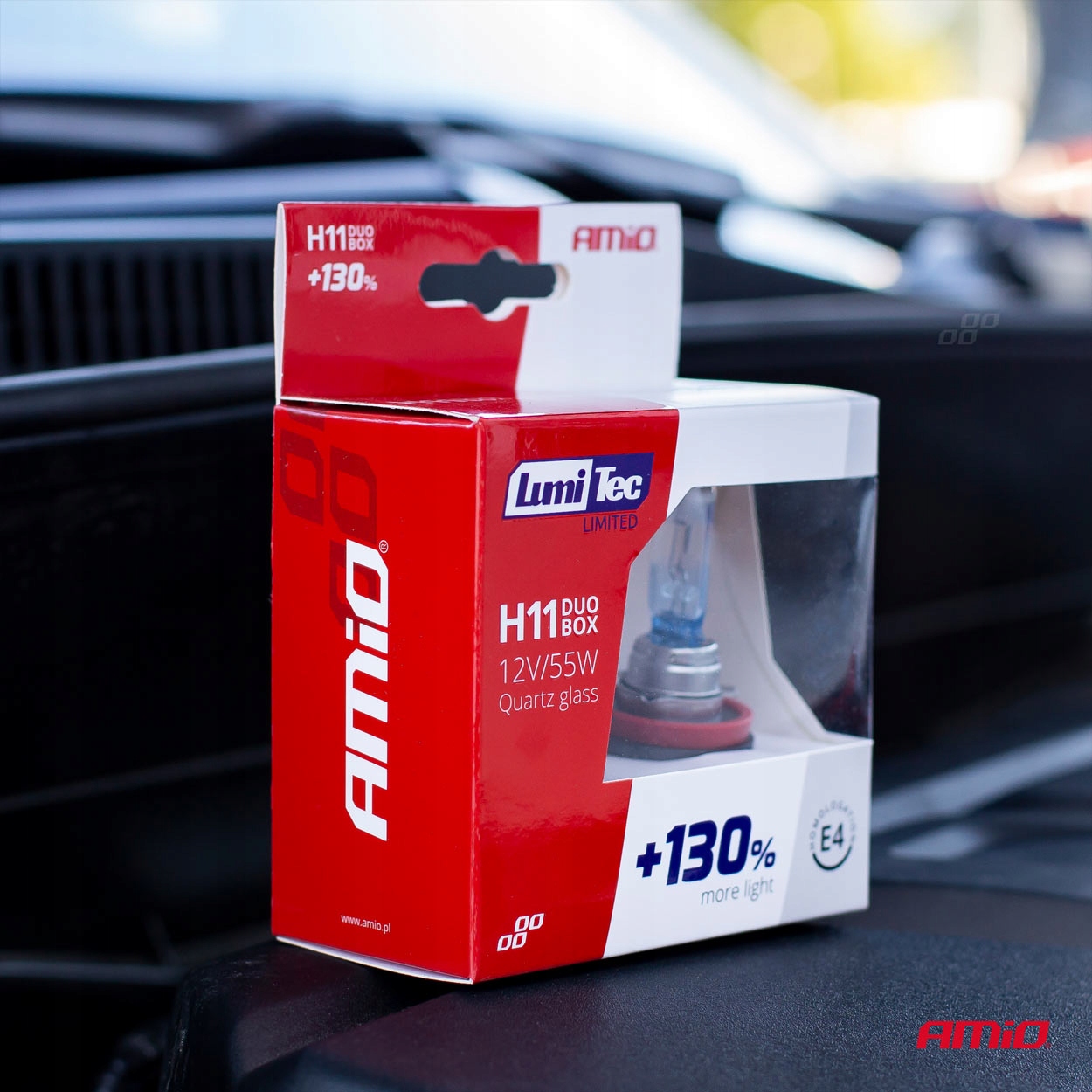 ŻARÓWKI H11 XENON WHITE BIEL WIĘCEJ ŚWIATŁA Model 02105